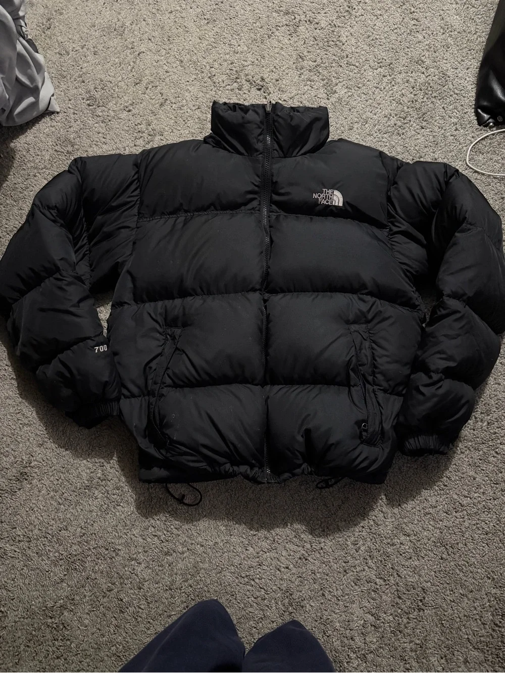 The North Face Men's Black Puffer Jacket - Down Insulated